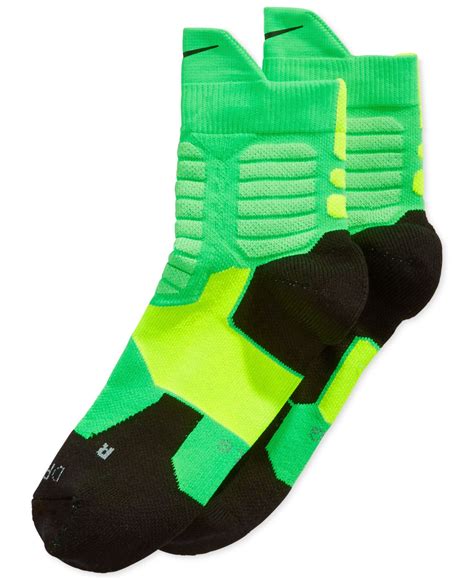 nike green socks.